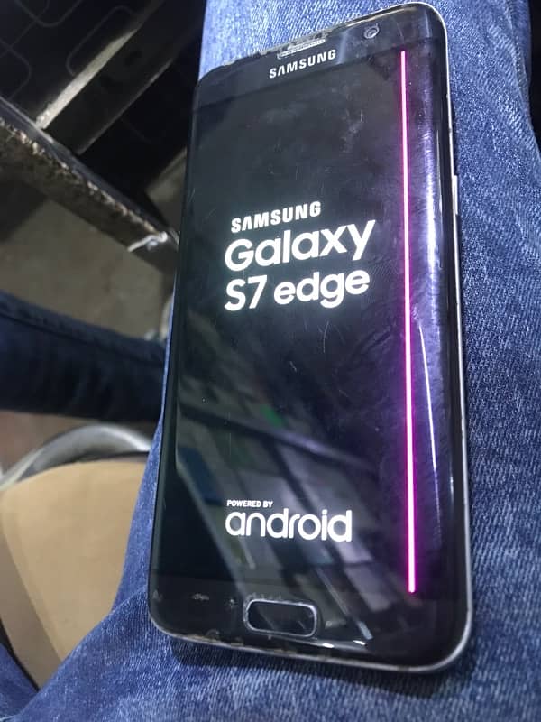 Samsung S7 edge Double sim pta Approved . . condition 10/8 hai 1