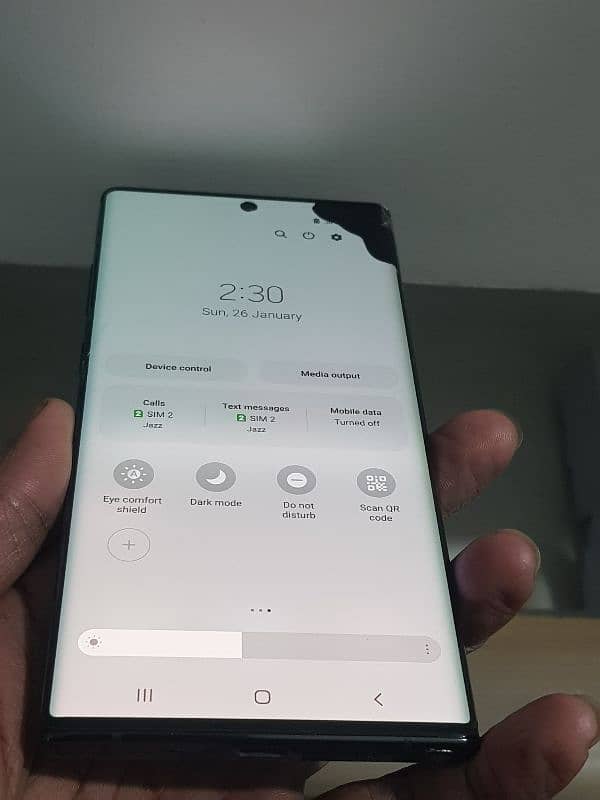 samsung Note 10 plus 5g PTA approved 12gb + 256gb with CNIC copy 7