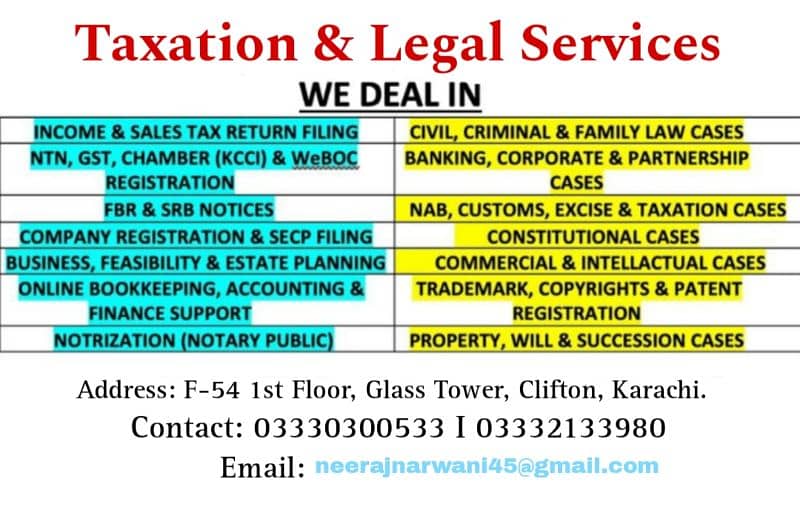 Tax, Corporate & Legal Service 0