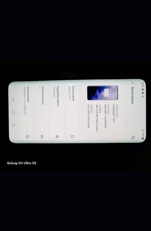 oneplus 7 pro (12+256)duel Sim fresh condition cont. No 03122433540 4