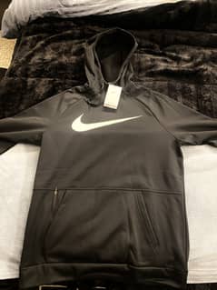 (Brand new original) Nike Men's Therma Fit hoodie, black, size medium