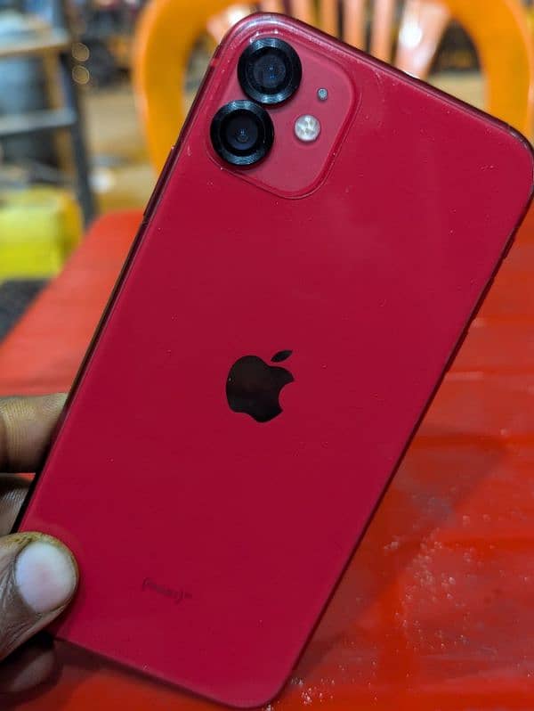 Iphone 11 Red Color 64GB 41K 0