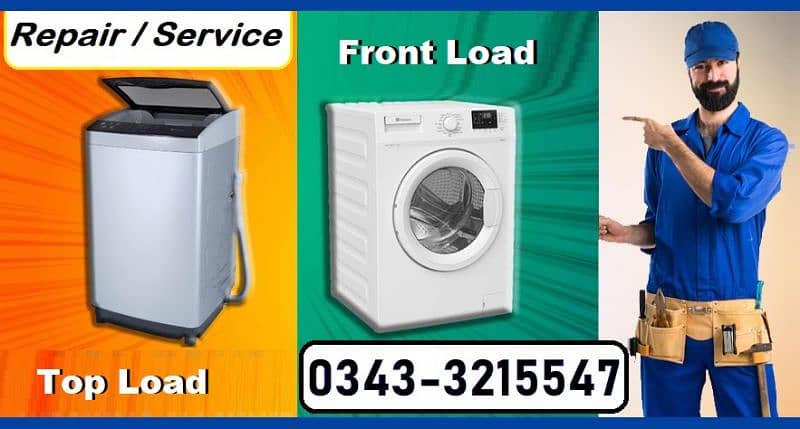 Automatic Washing Machine Expert All Karachi All Brands Work@Home Srvs 0