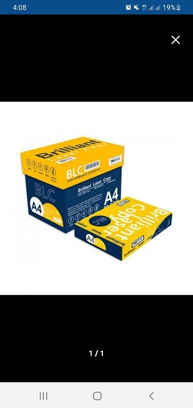 BLC A4 80 GMS Paper-1 Ream 0