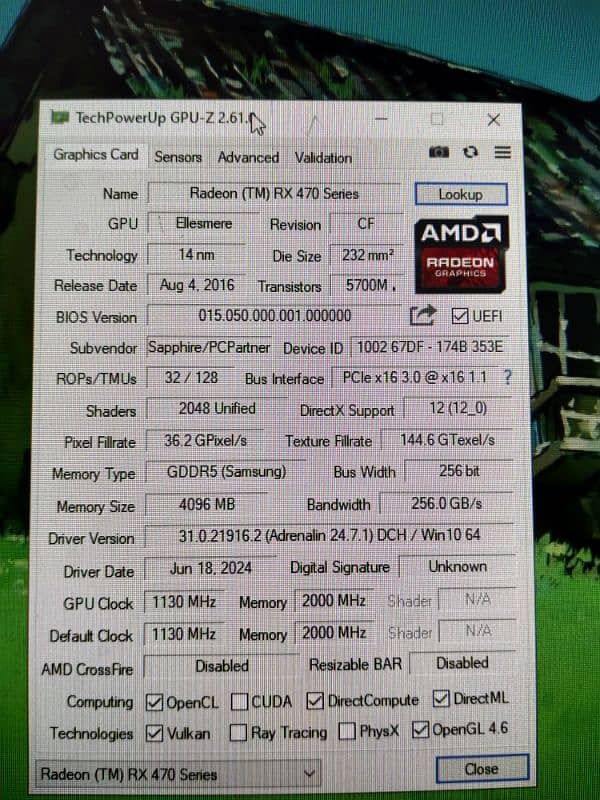 Gaming pc for sale amd rx 470 3