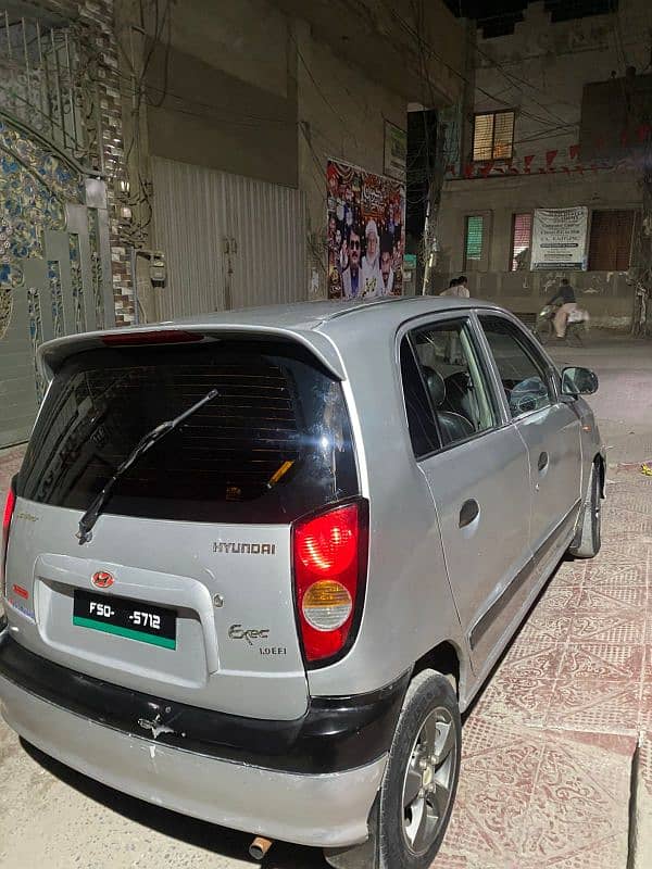 Hyundai Santro 2006 Power Window Power Steerig 5