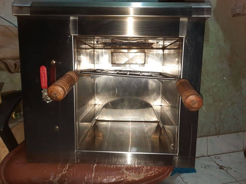 Fryer counter nd Salamandar 1