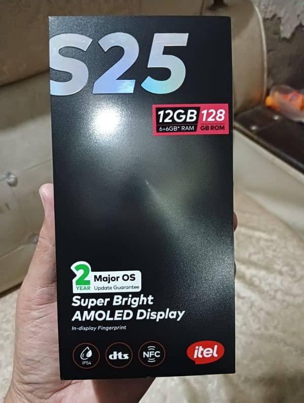 itel S25 (12Gb, 128Gb) call 03027735108 1