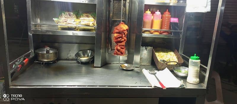 shawarma counter for sell urgent 2