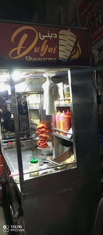 shawarma counter for sell urgent 3