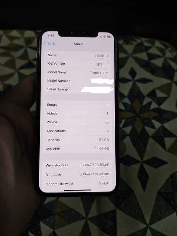 (IPHONE 11 PRO 64GB PTA APPROVED) 10