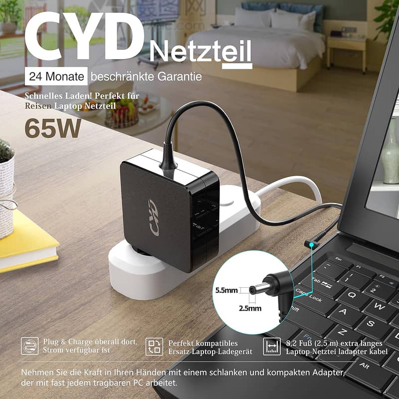 USB Charging Station 35w3A 3 Port USB + 3 type C PD Charger, Multiport 17