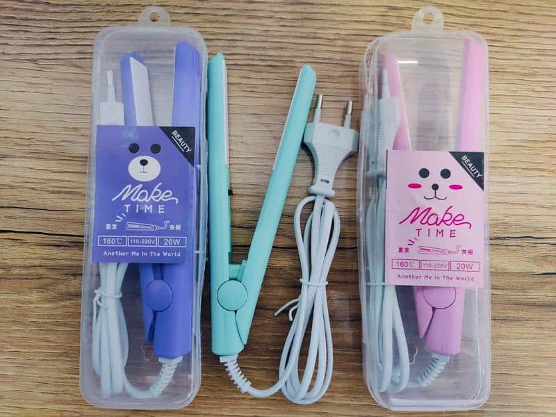 Light weight portable mini hair straightener 1