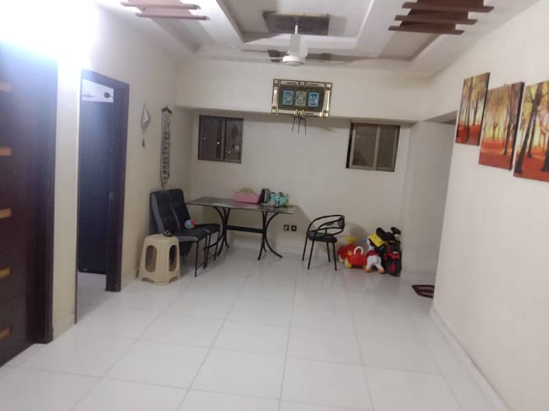 NEWLY FLAT 2 BAD DD 3RD FLOOR ROAD FACING ON MAIN RASHID MINHAS ROAD 6