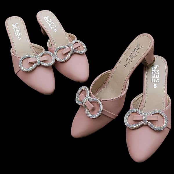 Elegant Pink Ladies Sandals, Comfortable Heels for Daily & Party Wear 3