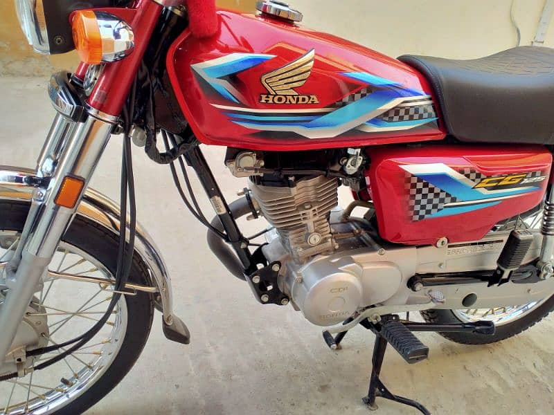 Honda CG 125. Model 24. Applied For Hai. Brand New Condition 5