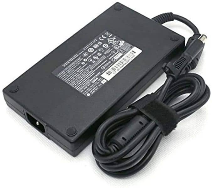 100% original Hp 200W Charger with free power cable 0