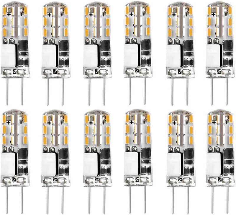 10pack) Eco. Luma G4 LED Bulbs,NoFlicker WarmWhite 360°BeamAngle 2700 0