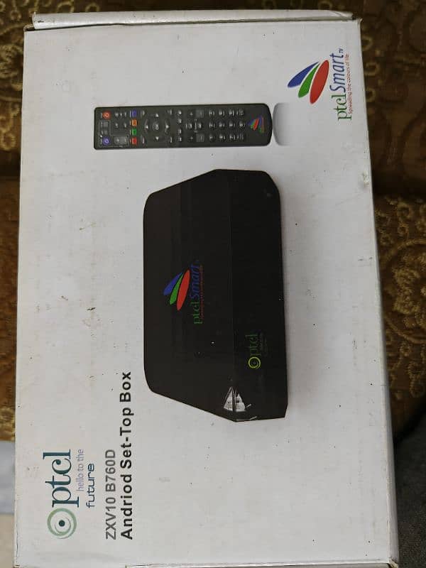 PTCL Smart TV box new urgent sale 4