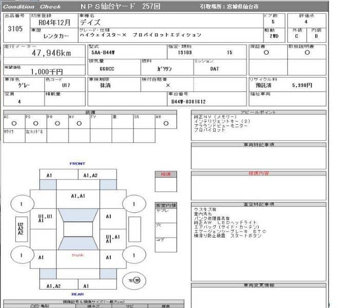 Nissan Dayz Highway Star pro pilot 2022 9