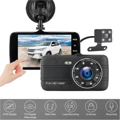 Dash Cam Front+Rear 8 LED Night Vision Car Camera advanced Sony sensor