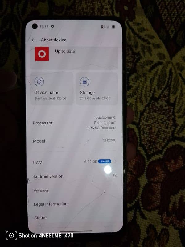 one plus Nord n20 5G non PTA 5