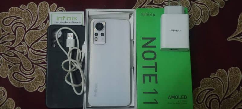 Infinix Note 11 Full Box Amoled +33W 0