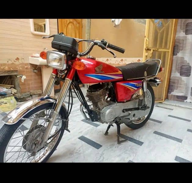 Honda cg 125cc bike 2009 Modal hy 2