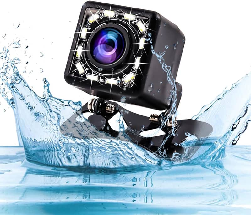 Car Reversing Camera,170° Wide Angle Waterproof HD 12 LED Night Vision 0