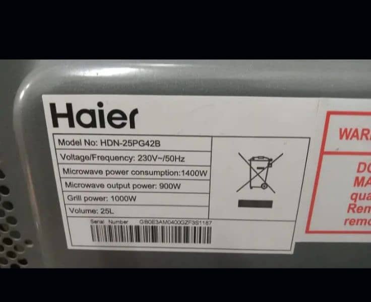 Dawlance n Haier microwave 0321/5479892 2