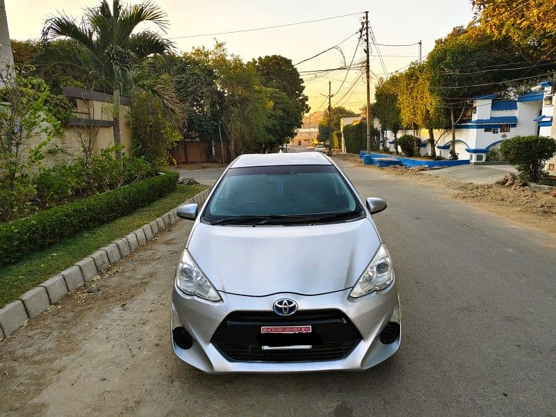 TOYOTA AQUA (S) KEY START MODEL 2015 REG. 2018 (B2B) ORIGINAL SILVER. 1