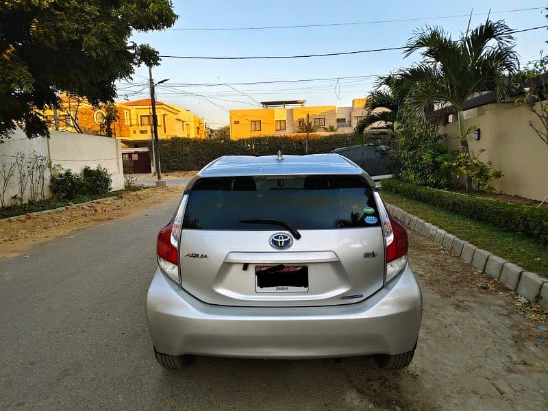 TOYOTA AQUA (S) KEY START MODEL 2015 REG. 2018 (B2B) ORIGINAL SILVER. 4