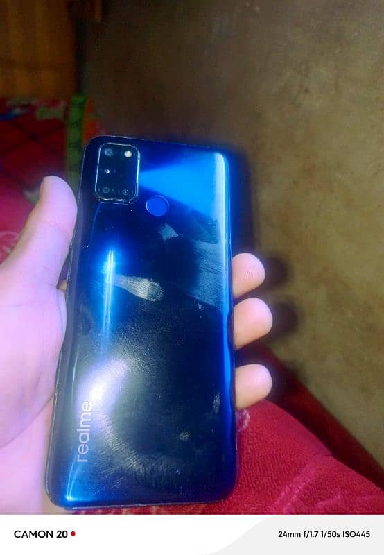 realme c17 with box charger nhu 3