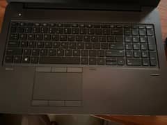 Ho Zbook core i7 6th generation model 15 G3.