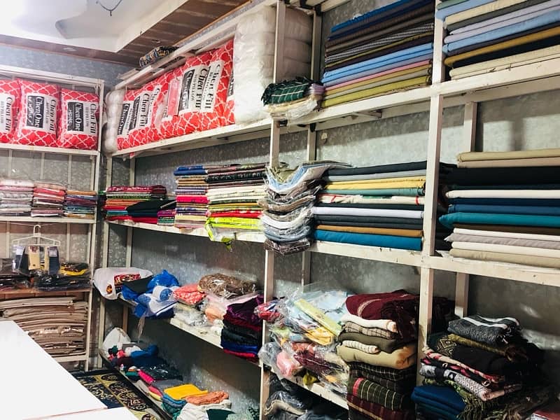 fabric shop Racks 1