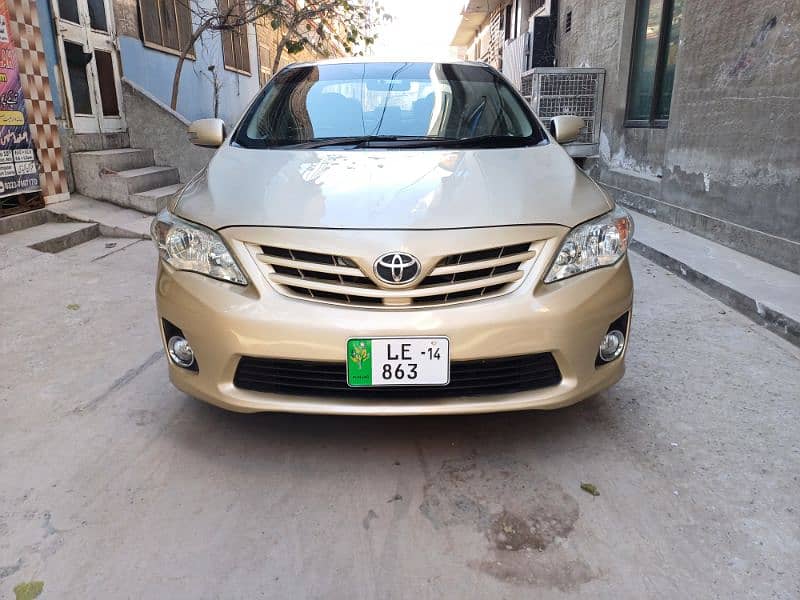 Toyota Corolla GLI 2012 automatic 1.6 total original car 2