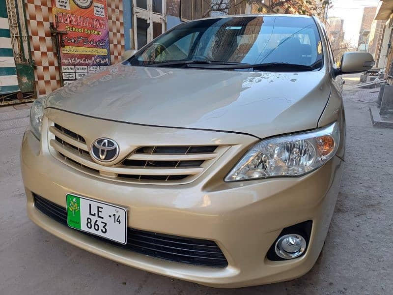 Toyota Corolla GLI 2012 automatic 1.6 total original car 3