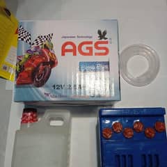 12 v AGS Battery CD 70 bike Battery