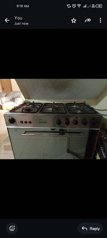 Cooking Range 1