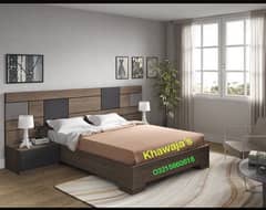 Bed with Dressing ( khawaja’s interior Fix price workshop