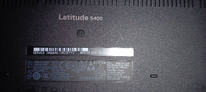 Dell Latitude 5400 6