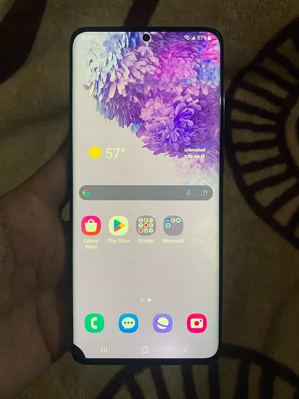 SAMSUNG S20 plus 5G  12gb 128gb 7