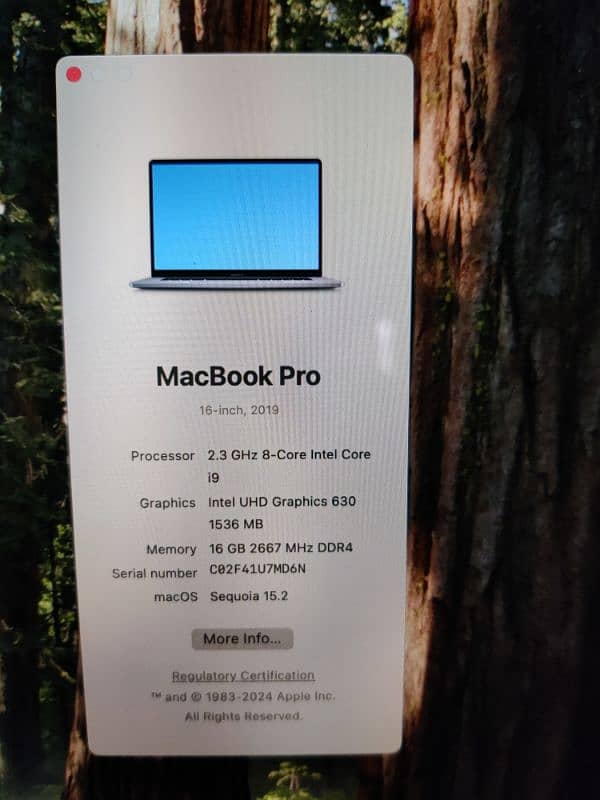 Macbook pro 2019 16Gb 1TB 2