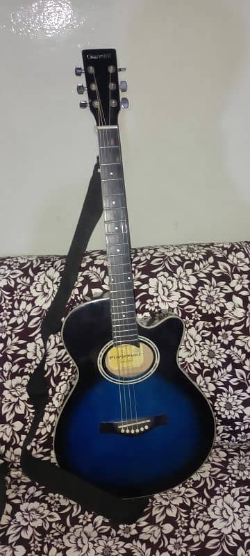 semi acoustic guitar 0