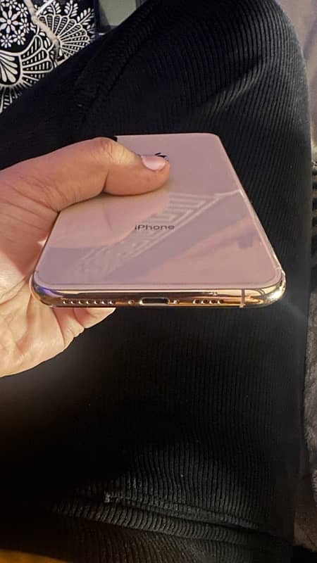 Xs max Pta approved physical Esim 64 Gb Golden colour 2