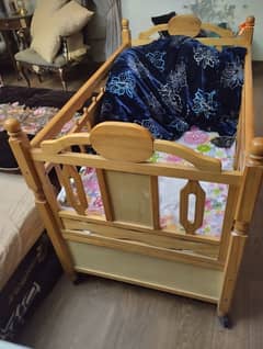 Baby cot for sale along with mattress