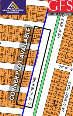 NORTH TOWN RESIDENCY PHASE 1 GOLD BLOCK 80syd Corner plot