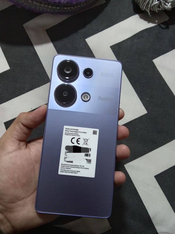 Redmi note 13 pro Complete box with warranty 1