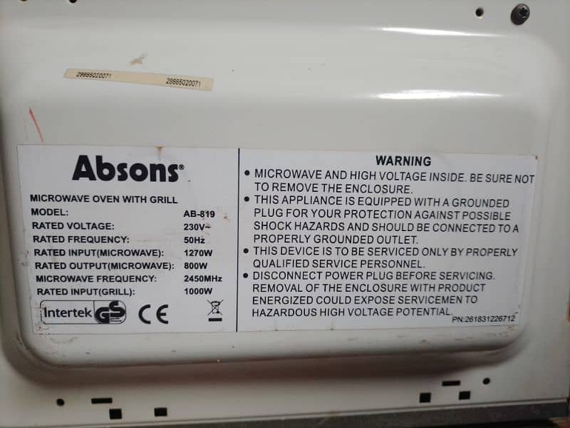 absons microwave ok 5