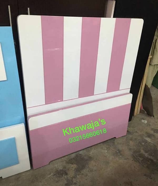 Deco paint single bed ( khawaja’s interior Fix price workshop 7